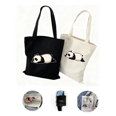 Natural Cotton Canvas Tote Bag