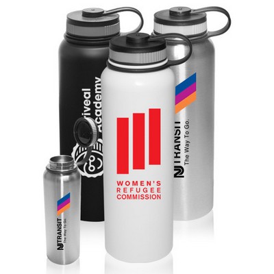 41 Oz. Abilene Stainless Steel Vacuum Water Bottles