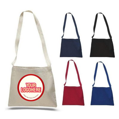 Cross Body Canvas Totes Small Messenger Tote Bags