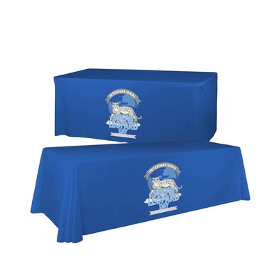 6'/8' Convertible Premium Table Throw (Full Color Dye Sublimation)