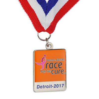 Iron Imitation Cloisonn? Medal