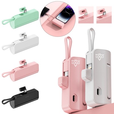 5000mAh Mini Portable Charger