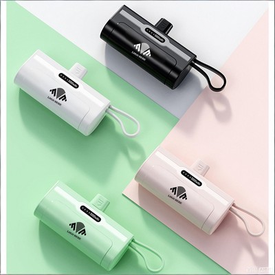 5000mAh Mini Power Bank With Digital Display