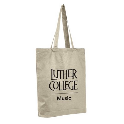 Economy Cotton Tote Bag w/ Bottom Gusset (15"x16"x3")