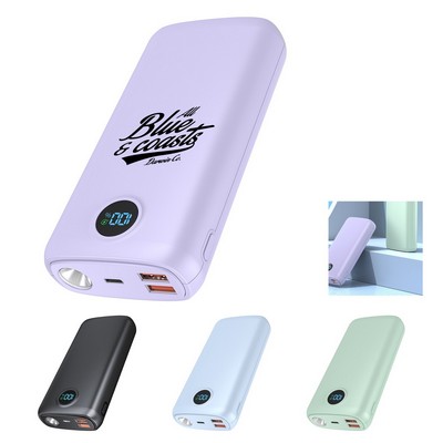 20,000mAh Power Bank with Built-in Flashlight