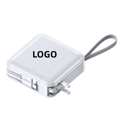 20000mAh AC Plug Power Bank