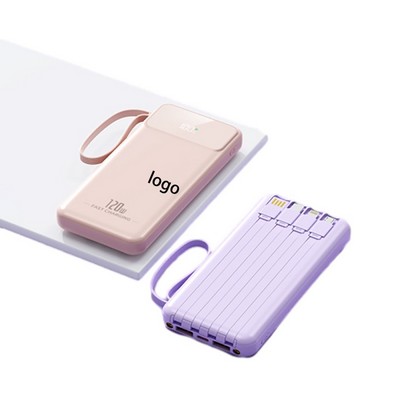 Multi Interface Portable Fast Charging Mobile Power Bank
